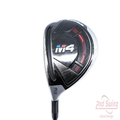 TaylorMade M4 Fairway Wood 3 Wood 3W 15° Fujikura ATMOS 6 Red Graphite Stiff Left Handed 43.5in