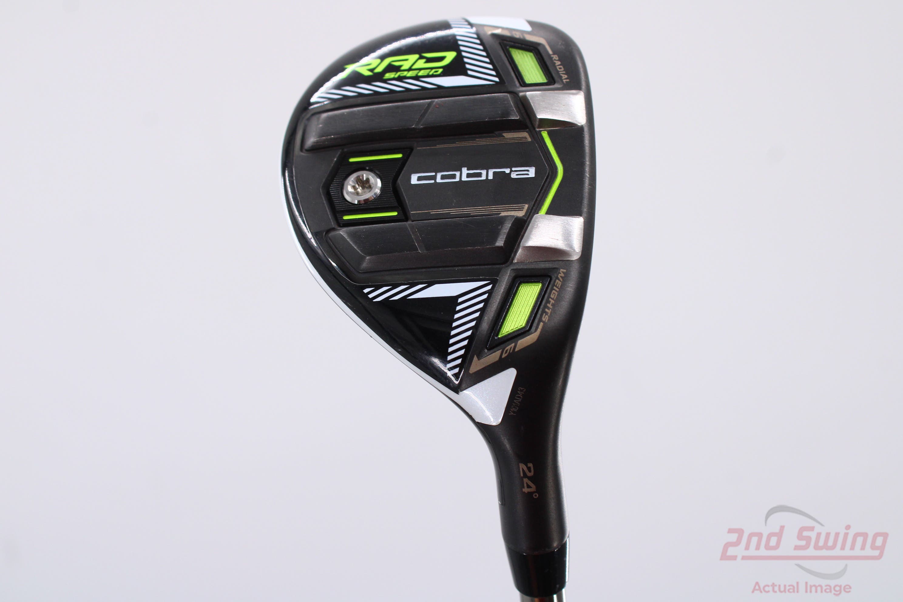 Cobra RAD Speed Hybrid 5 Hybrid 24° UST Mamiya Recoil ESX 480 Graphite ...