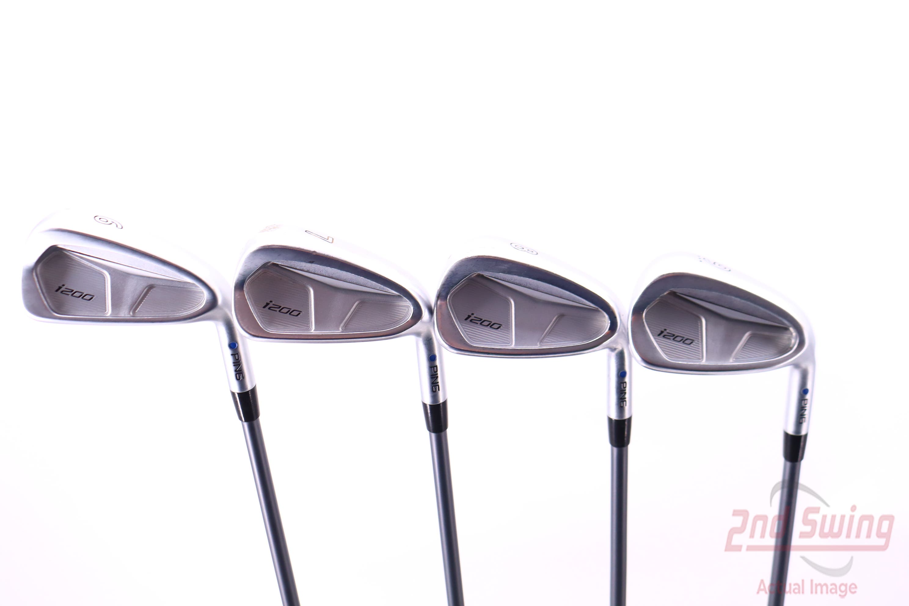 Ping i200 Iron Set 6-9i Ping CFS Graphite Stiff Right Handed Blue Dot  37.75in