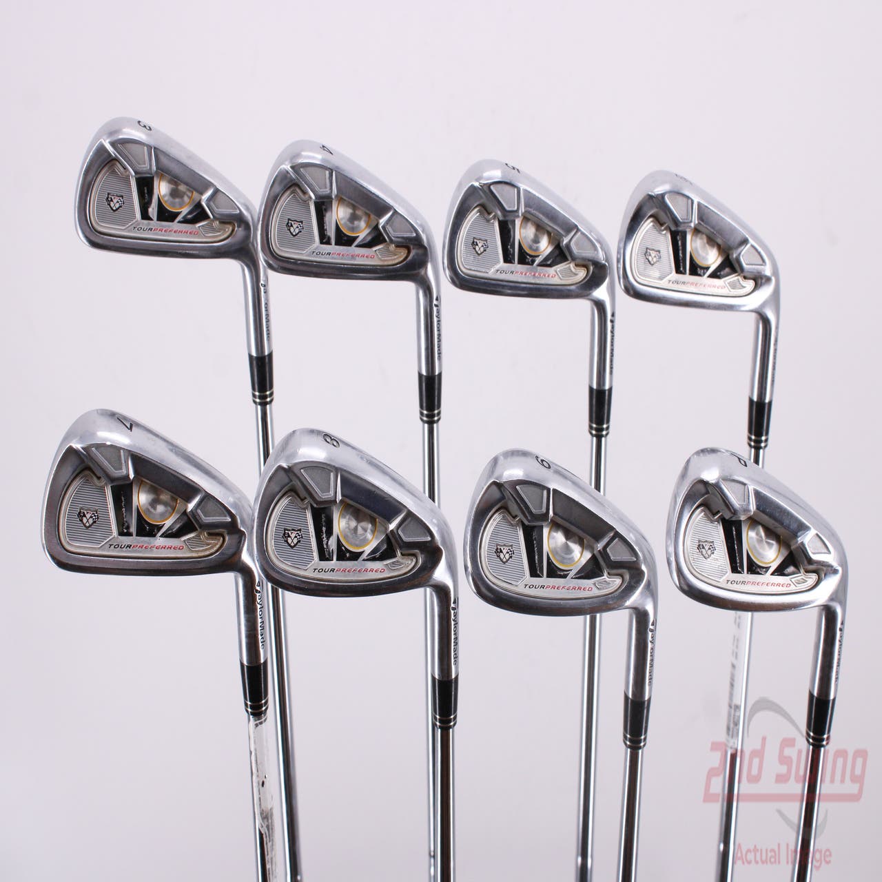 taylormade tour preferred irons 2009 lofts