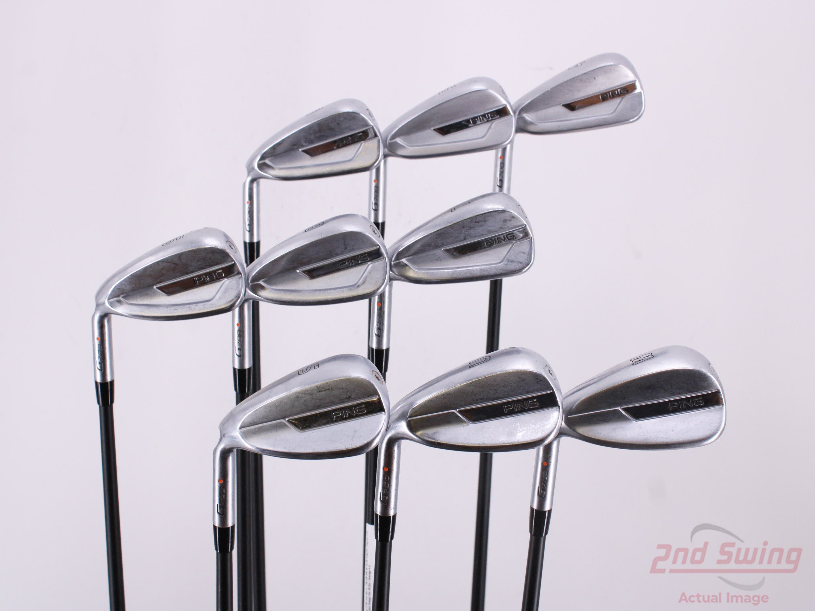 Ping G700 Iron Set 4-PW GW SW ALTA CB Graphite Regular Left Handed ...