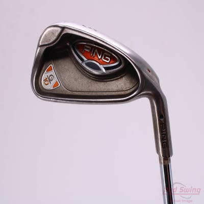 Ping G10 Single Iron 6 Iron True Temper DG PRO S300 Steel Stiff Right Handed Black Dot 37.75in