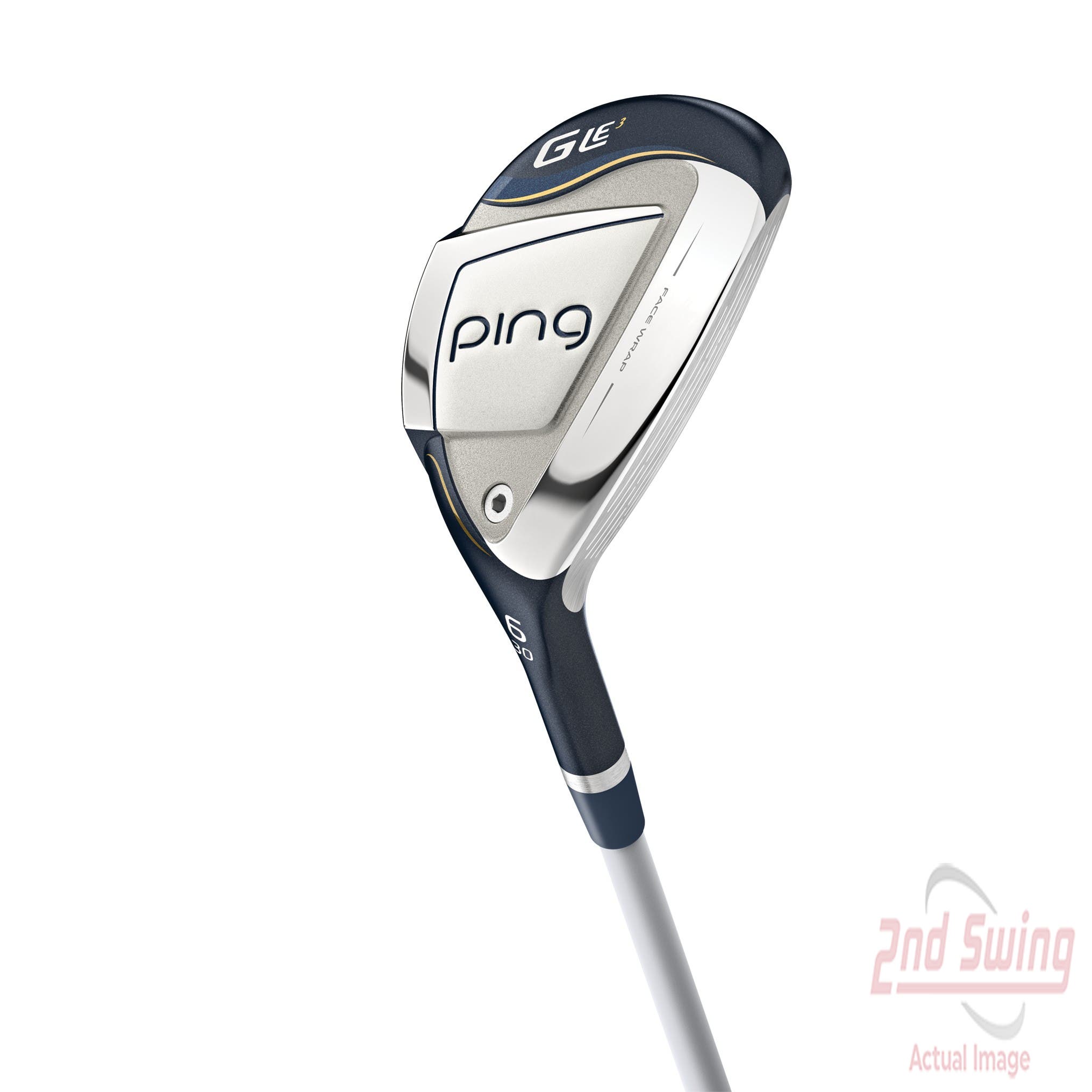New Ping G LE 3 Iron Set 6H 7-PW SW ULT 250 Lite Graphite Ladies Right  Handed Black Dot 36.5in