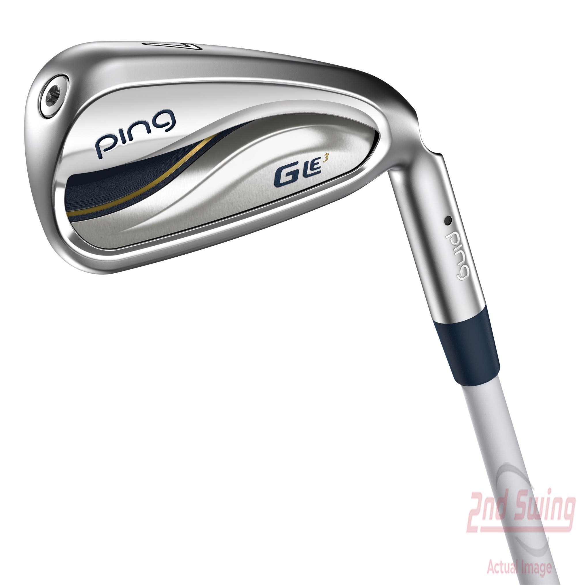 New Ping G LE 3 Iron Set 6H 7-PW SW ULT 250 Lite Graphite Ladies Right  Handed Black Dot 36.5in