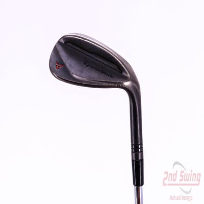 TaylorMade Milled Grind 2 Black Wedge Lob LW 58° 8 Deg Bounce Stock Steel Shaft Steel Wedge Flex Right Handed 34.75in