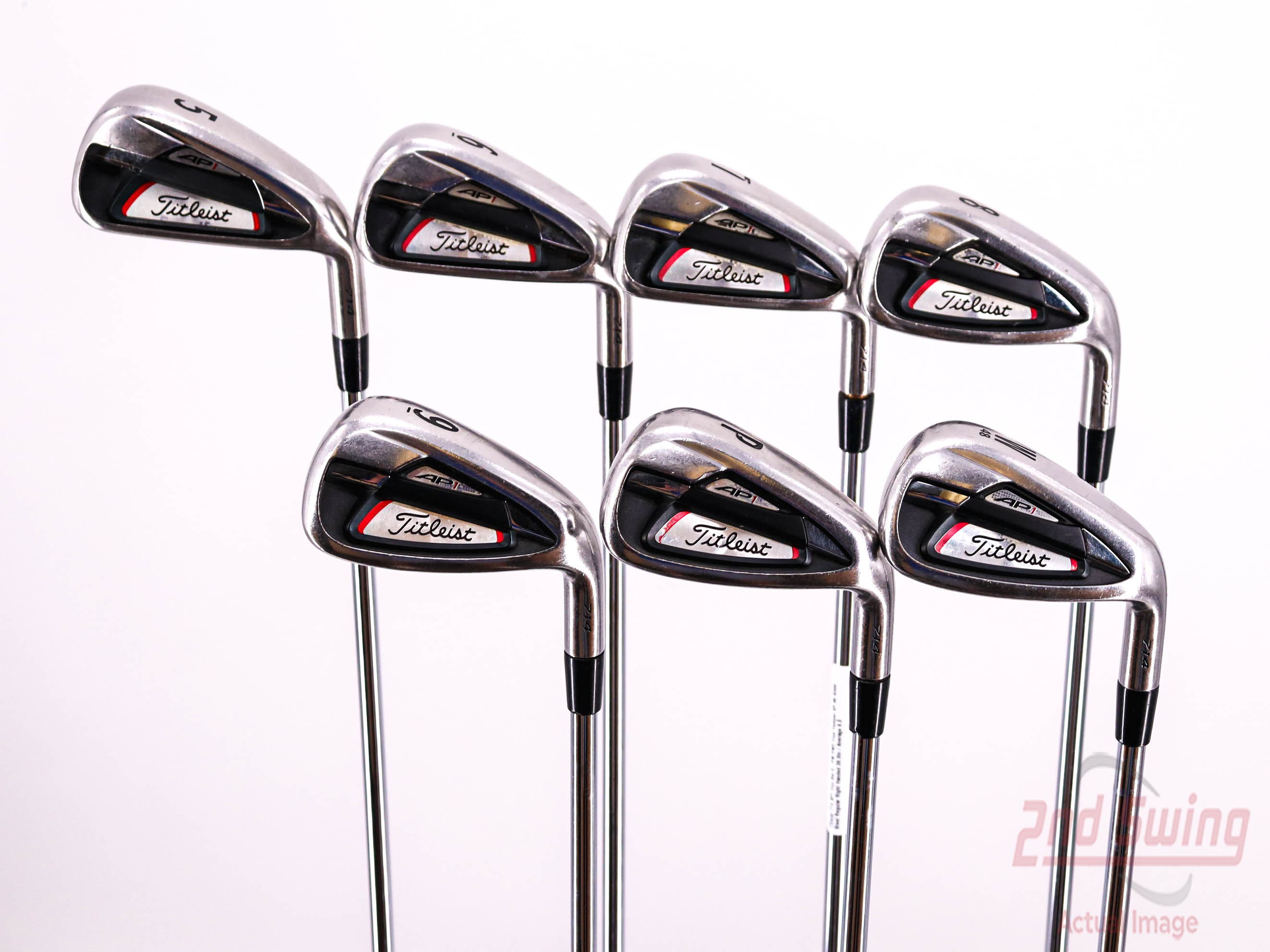 Titleist 714 AP1 Iron Set (D-72332327498)