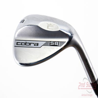 Cobra 2023 KING SB Wedge Lob LW 58° 8 Deg Bounce FST KBS Hi-Rev 2.0 Steel Stiff Right Handed 35.25in