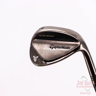 TaylorMade Milled Grind 2 Chrome Wedge Lob LW 58° 11 Deg Bounce FST KBS Hi-Rev 2.0 115 Steel Wedge Flex Right Handed 35.0in