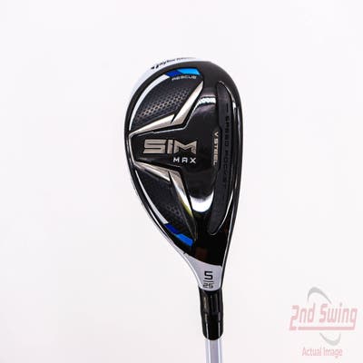 TaylorMade SIM MAX Hybrid 5 Hybrid 25° Aldila NV Ladies 45 Graphite Ladies Right Handed 38.75in