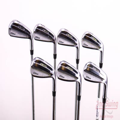 Titleist 2021 T100 Iron Set 4-PW True Temper Dynamic Gold X100 Steel X-Stiff Right Handed 38.25in