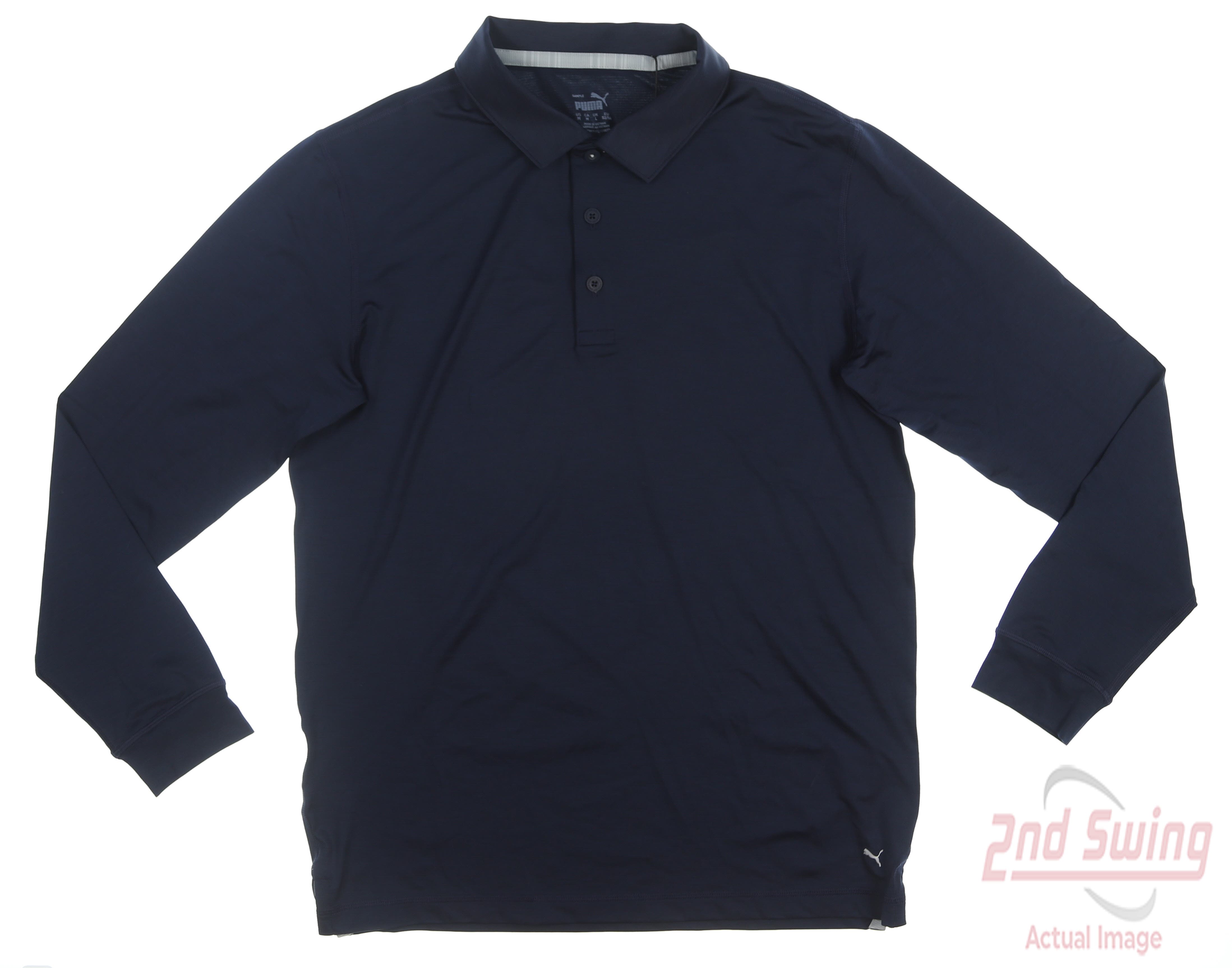 Puma long outlet sleeve golf shirts