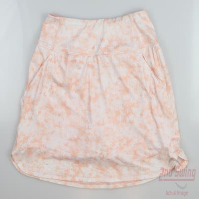 New Womens Puma High Rise Stillwater Skort Small S Orange MSRP $70