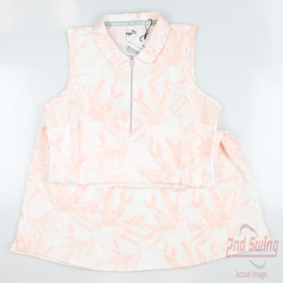 New Womens Puma Palm Dress Small S Pink MSRP $70