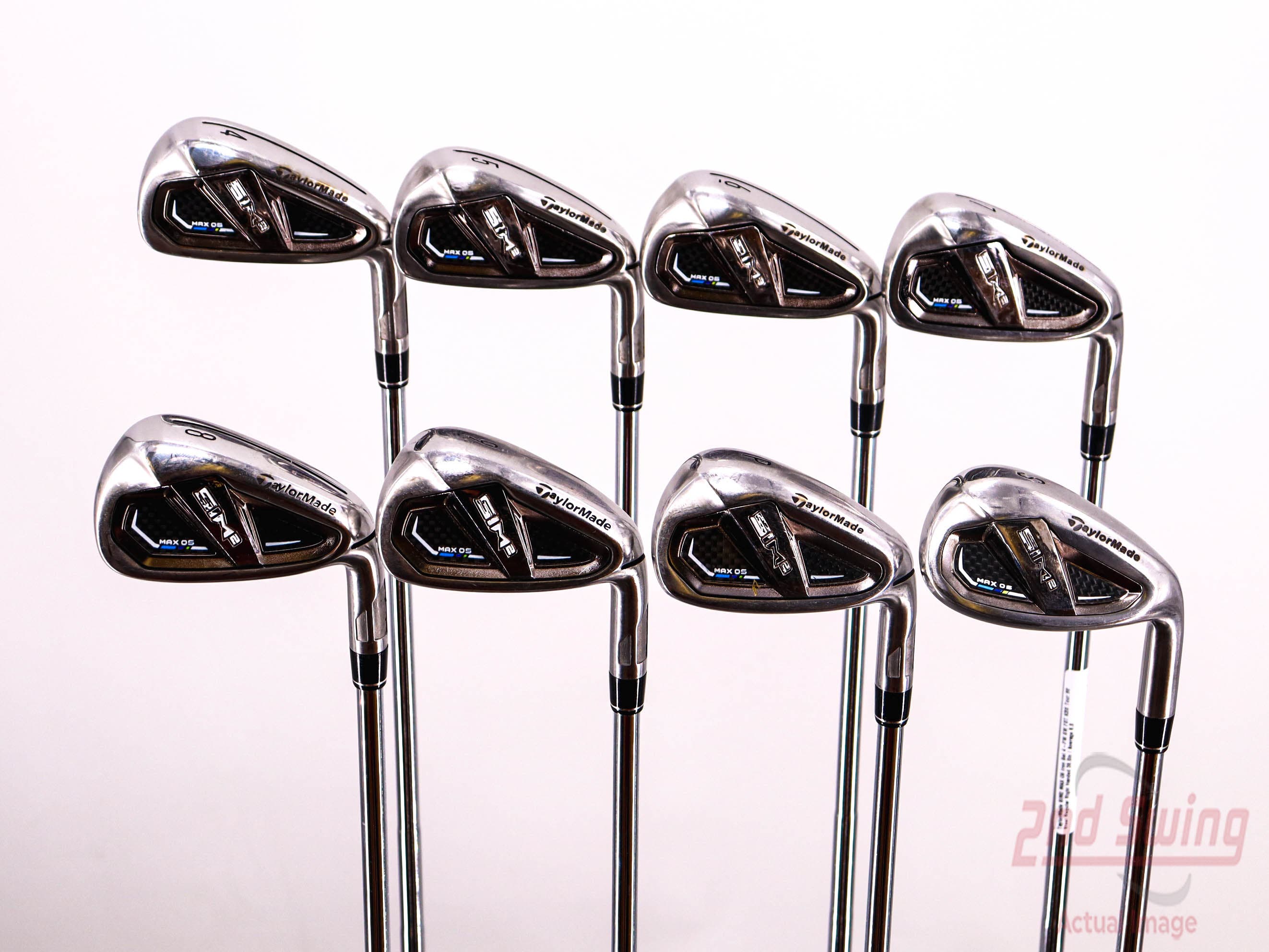 TaylorMade SIM2 MAX OS Iron Set (D-72332622758) | 2nd Swing Golf