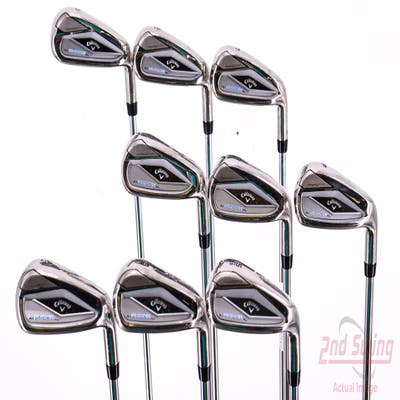 Callaway Paradym Ai Smoke HL Iron Set 5-PW AW GW SW True Temper Elevate MPH 85 Steel Regular Right Handed 38.5in