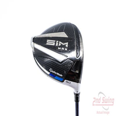 TaylorMade SIM MAX Driver 9° Fujikura Ventus Blue 6 Graphite Stiff Right Handed 46.0in