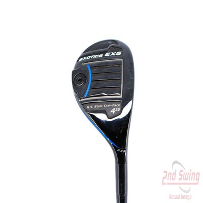 Tour Edge Exotics EXS Hybrid 4 Hybrid 22° Mitsubishi Tensei CK 70 Blue Graphite Regular Right Handed 39.5in