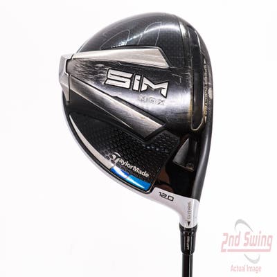 TaylorMade SIM MAX Driver 12° Fujikura AIR Speeder 45 Graphite Regular Right Handed 46.0in