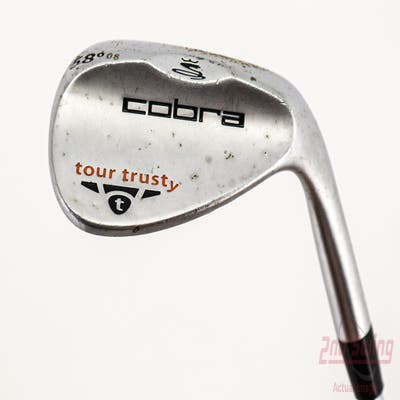 Cobra Tour Trusty Satin Wedge Lob LW 58° 8 Deg Bounce True Temper Dynamic Gold S200 Steel Stiff Right Handed 35.5in