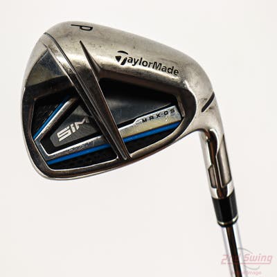 TaylorMade SIM MAX OS Single Iron Pitching Wedge PW FST KBS MAX 85 Steel Regular Right Handed 35.75in