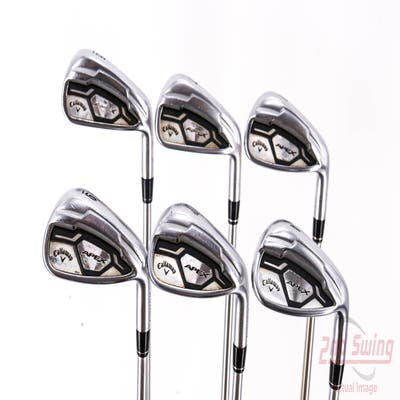 Callaway Apex CF16 Iron Set 6-PW AW FST KBS Tour C-Taper Lite 110 Steel Stiff Right Handed 37.5in