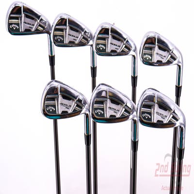 Callaway Rogue Pro Iron Set 5-PW AW UST Recoil 760 ES SMACWRAP BLK Graphite Regular Right Handed 38.0in