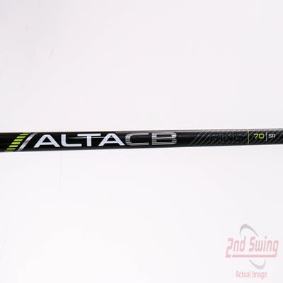 Used W/ Ping RH Adapter Ping ALTA CB 70 Black 70g Hybrid Shaft Senior 38.5in