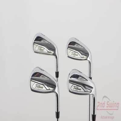 Titleist 718 AP2 Iron Set 7-PW True Temper AMT White S300 Steel Stiff Right Handed 37.75in