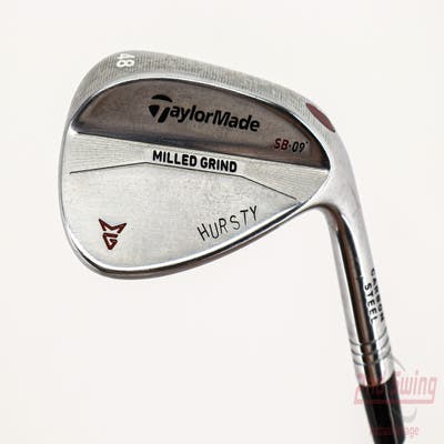 TaylorMade Milled Grind Satin Chrome Wedge Pitching Wedge PW 48° 9 Deg Bounce Project X 6.5 Steel X-Stiff Right Handed 35.5in