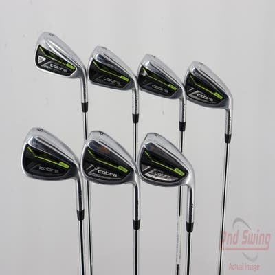 Cobra RAD Speed Iron Set 5-PW GW FST KBS Tour 90 Steel Regular Right Handed 38.0in