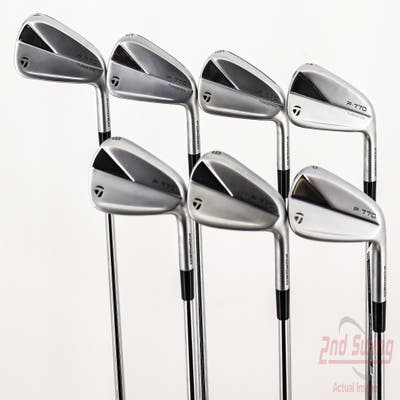 Mint TaylorMade 2023 P770 Iron Set 4-PW Project X 6.0 Steel Stiff Right Handed 38.0in
