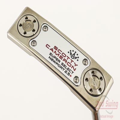 Mint Titleist Scotty Cameron Super Select Newport 2.5 Plus Putter Steel Right Handed 35.0in