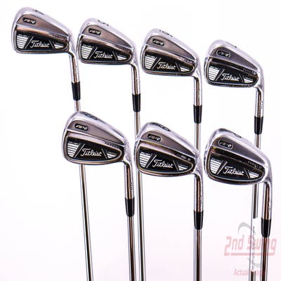 Titleist 710 AP2 Iron Set 4-PW Project X Rifle 6.0 Steel Stiff Right Handed 38.25in