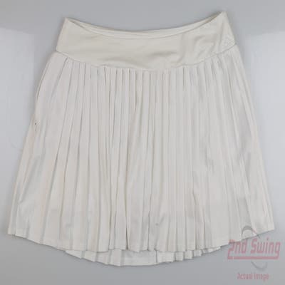 New Womens Adidas Skort Large L White MSRP $95