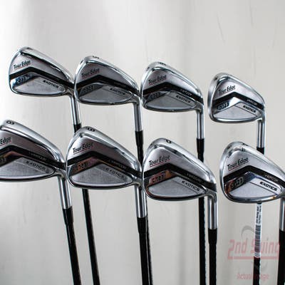 Tour Edge Exotics C723 Iron Set 4-PW AW Project X HZRDUS Black 4G 80 Graphite X-Stiff Right Handed 38.25in