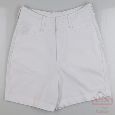 New Womens Footjoy Shorts Large L White MSRP $95