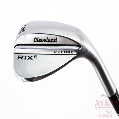 Cleveland RTX 6 ZipCore Tour Satin Wedge Lob LW 58° 10 Deg Bounce Mid Dynamic Gold Spinner TI Steel Wedge Flex Right Handed 35.0in