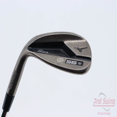 Mizuno S23 Copper Cobalt Wedge Sand SW 56° 10 Deg Bounce D Grind FST KBS Hi-Rev 2.0 Steel Wedge Flex Left Handed 35.5in