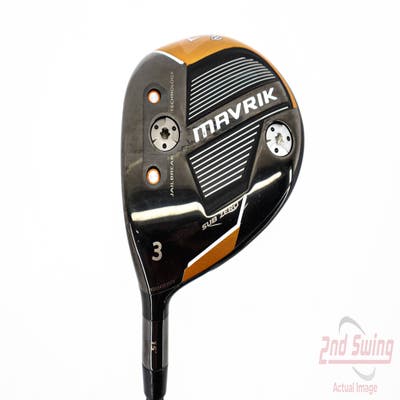 Callaway Mavrik Sub Zero Fairway Wood 3 Wood 3W 15° Aldila Rogue White 130 MSI 70 Graphite Stiff Left Handed 43.0in