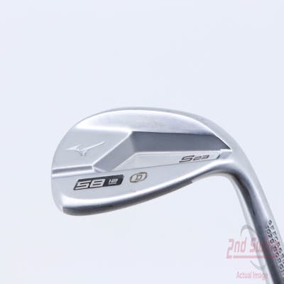 Mizuno S23 Satin Chrome Wedge Lob LW 58° 12 Deg Bounce D Grind FST KBS Hi-Rev 2.0 115 Steel Wedge Flex Right Handed 35.5in