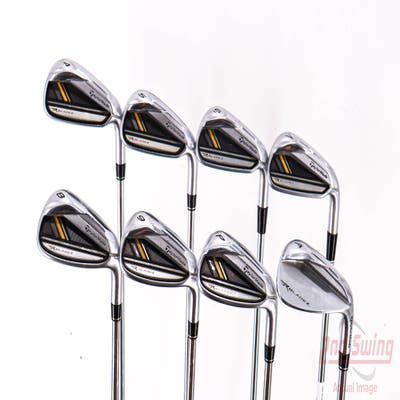 TaylorMade Rocketbladez Iron Set 4-PW AW TM RocketFuel 85 Steel Steel Regular Right Handed 38.25in