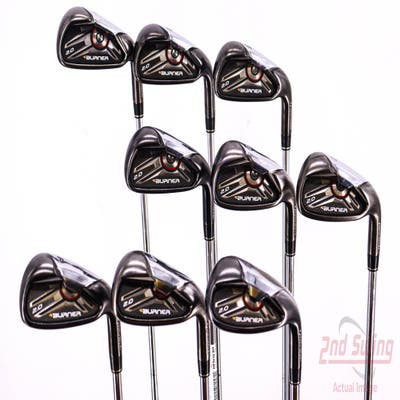 TaylorMade Burner 2.0 Iron Set 4-PW AW SW TM Burner 2.0 85 Steel Regular Right Handed 38.75in