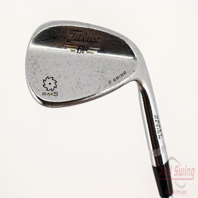 Titleist Vokey SM5 Tour Chrome Wedge Gap GW 52° 12 Deg Bounce F Grind FST KBS Tour 90 Steel Regular Right Handed 35.5in