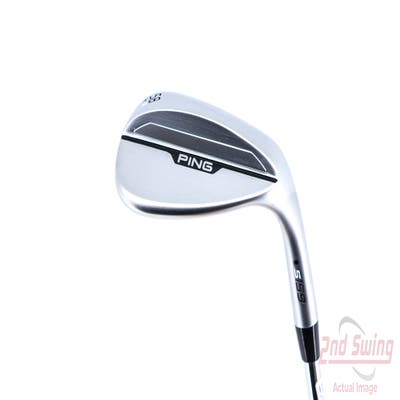 Ping s159 Chrome Wedge Lob LW 58° 8 Deg Bounce H Grind Ping Z-Z115 Steel Wedge Flex Right Handed Black Dot 35.0in