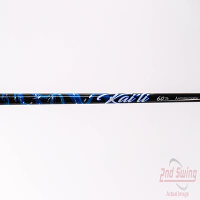 Used W/ Titleist Adapter Mitsubishi Rayon Kai'li Blue 60g Driver Shaft Tour X-Stiff 44.5in