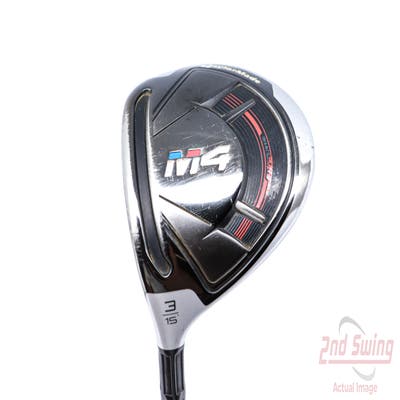 TaylorMade M4 Fairway Wood 3 Wood 3W 15° Fujikura ATMOS 5 Red Graphite Regular Left Handed 43.5in