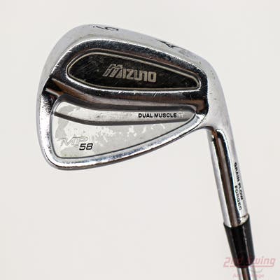 Mizuno MP 58 Single Iron 9 Iron Project X 6.0  PXI Steel Stiff Right Handed 37.0in