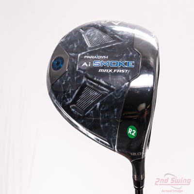 Mint Callaway Paradym Ai Smoke Max Fast Driver 12° MCA Tensei Blue 40 Graphite Senior Right Handed 45.5in