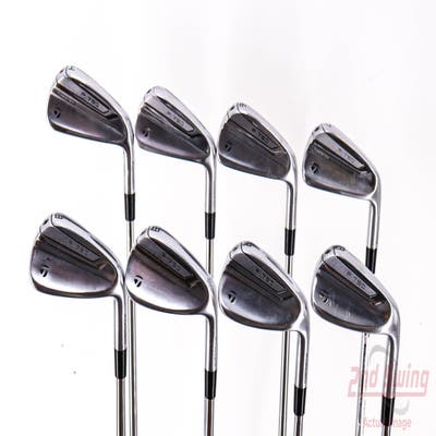 TaylorMade 2019 P790 Iron Set 4-PW AW True Temper Dynamic Gold 120 Steel X-Stiff Right Handed 38.0in