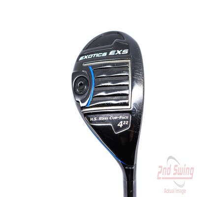 Tour Edge Exotics EXS Hybrid 4 Hybrid 22° Mitsubishi Tensei CK 70 Blue Graphite Regular Right Handed 40.0in